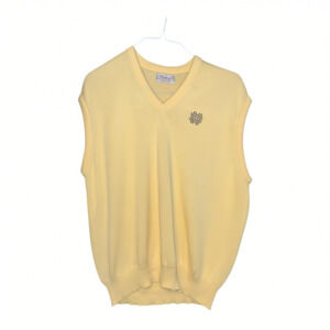 Vintage The Titleist Collection V-Neck Golf Sweater Vest Notre Dame Sz XL